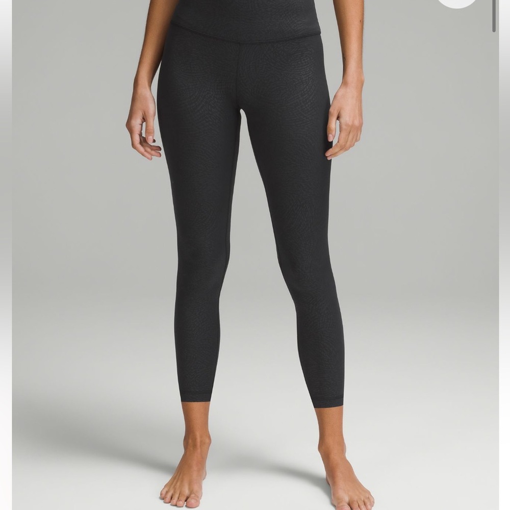 lululemon athletica Black Align high rise Leggings
